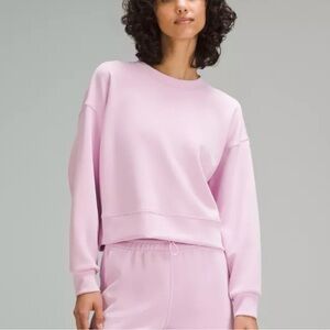 lululemon Perfectly Oversized Cropped Crewneck Sweater